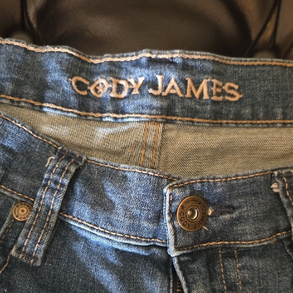 Men's Blue Bootcut Jeans